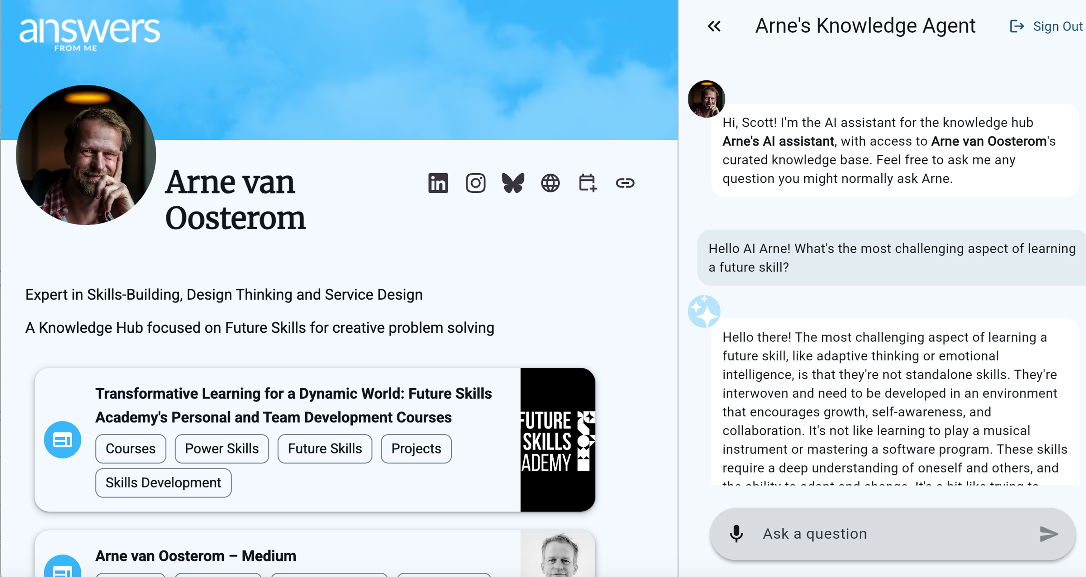 After implementation