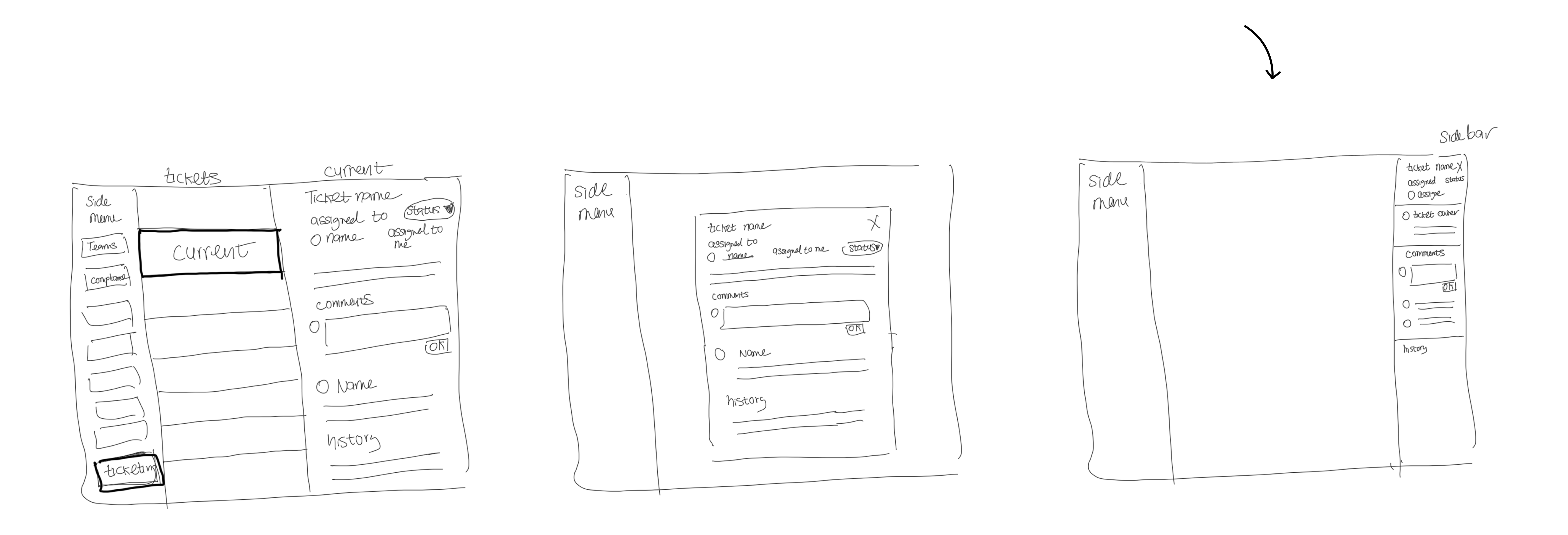 Concept explorations - three visualization approaches