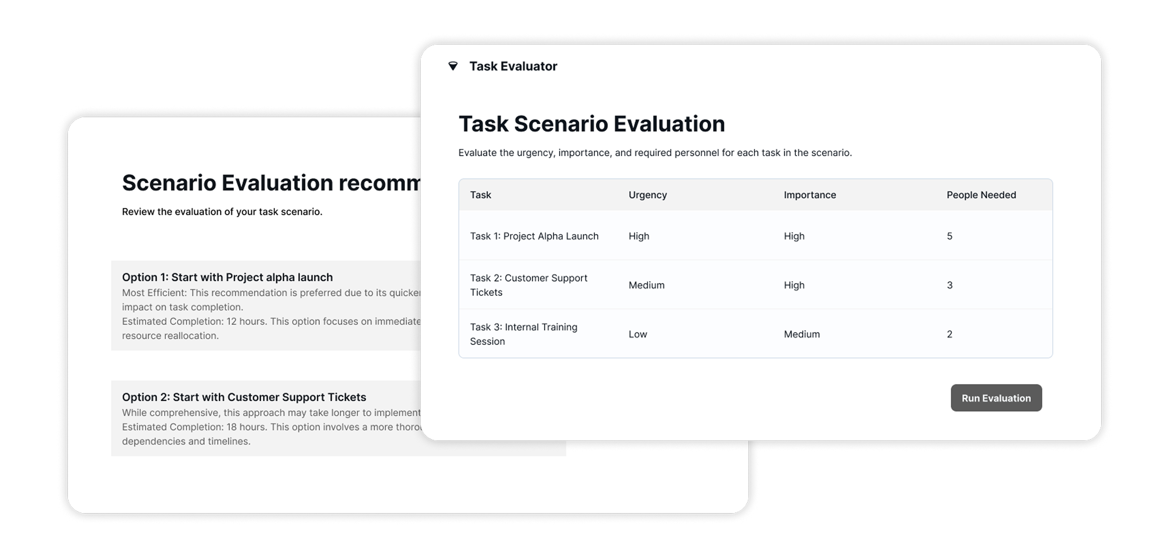 Before: scenario predictor