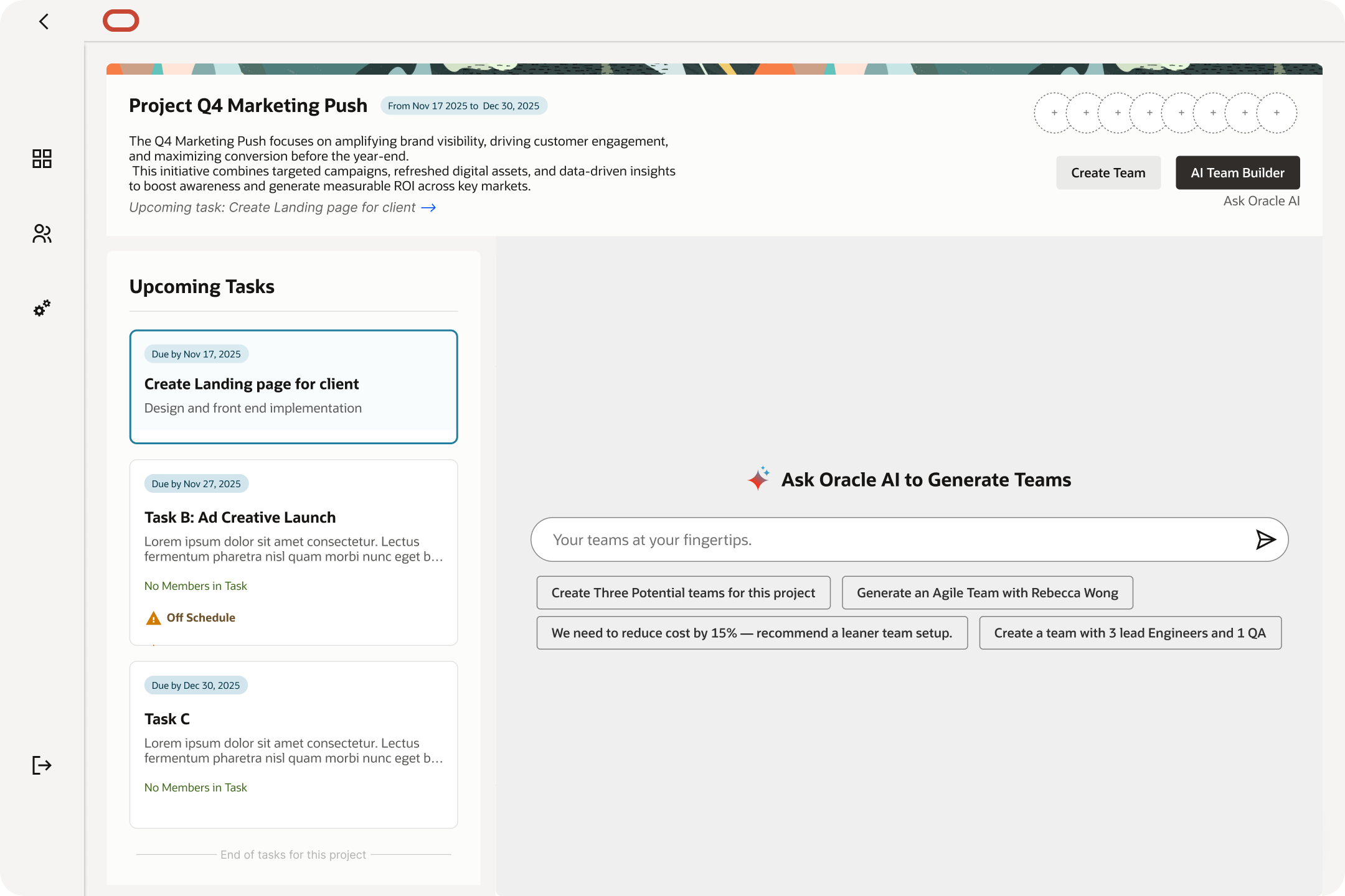 Before: AI-only experience